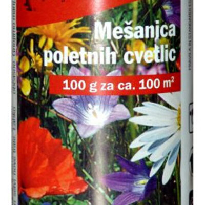 Seme letnjeg cveća za cvetni travnjak 0.1kg