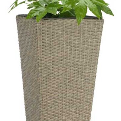 Visoka Saksija od petana Blumi 36x36x70cm natur