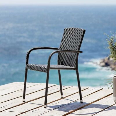 Baštenska stolica Mocco crna