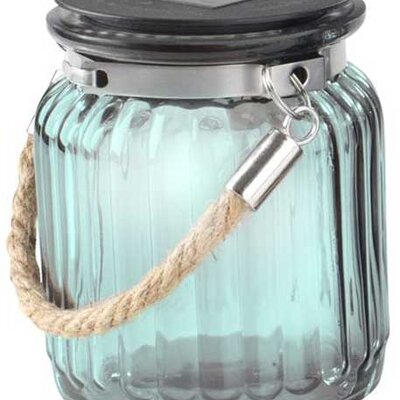 Solarna lampa Kisi visina 9cm zelena