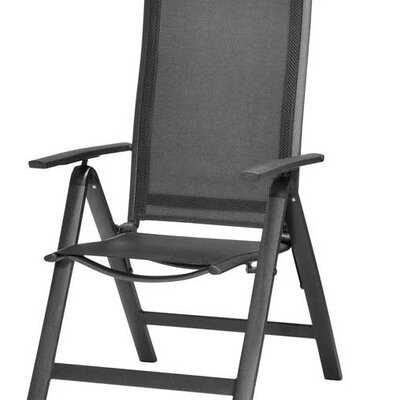 Podesiva baštenska stolica Raul crna