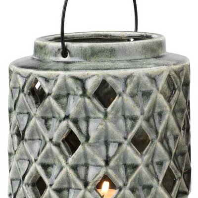 Fenjer za malu sveću Bailey Zeleni