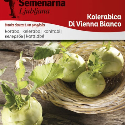 Seme za povrće - Keleraba dunavska bela -  Brassica oleracea L. var. gongylodes 136