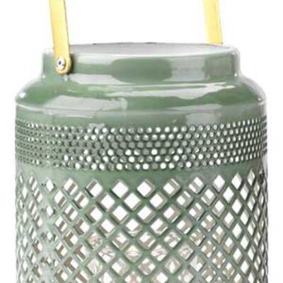 Fenjer Midis prečnik 12cm zelena