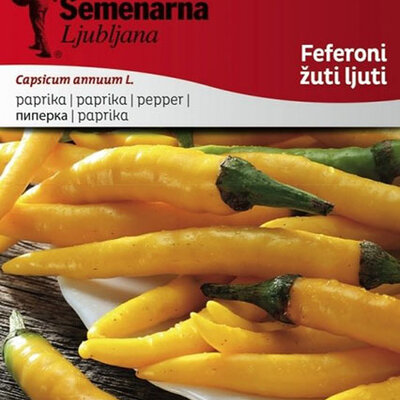 Paprika - Feferoni žuti ljuti - seme - Capsicum annuum L. 564