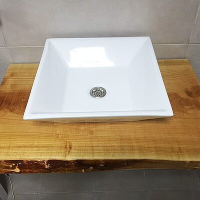 Drvena ploča za lavabo od tikovine