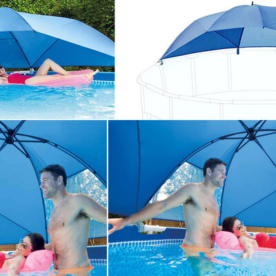 Suncobran za bazen - Zaštita od Sunca za bazene sa metalnom konstrukcijom Intex Pool Canopy 28050