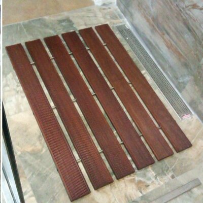 Podloga za kupatilo od tikovine 