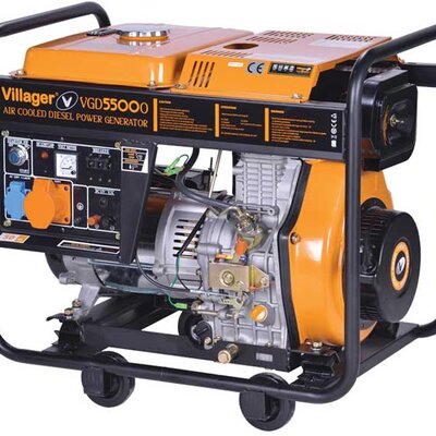 Dizel agregat za struju sa trofaznom utičnicom Villager VGD 5500 O 038078