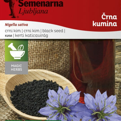 Seme za začinsko bilje - Crni kim - Nigella sativa 1078