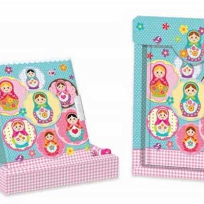 Dnevnik s ključićem u kutiji s olovkom Babuška 0181289