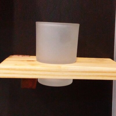 Čaša za četkice u tikovini