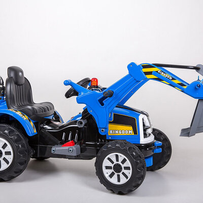 Plavi Traktor - Bager na elektromotorni pogon za decu