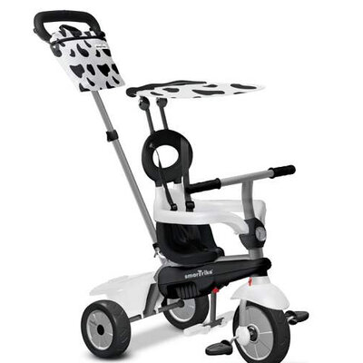 Smart Trike Tricikl VANILLA 4 u 1 Crno-beli