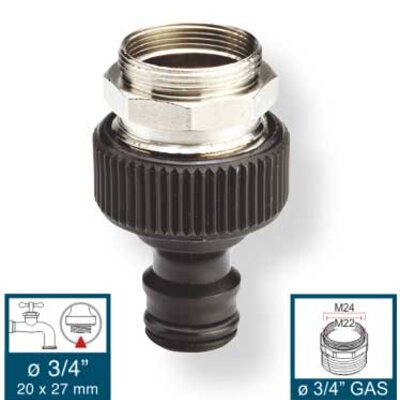 G.F. Garden Izvod za povezivanje kućnih slavina sa brzim spojnicama 2431 012319