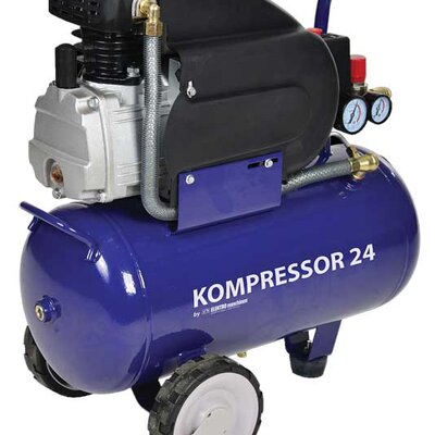 Klipni kompresor za vazduh REM Maschinen 24 L Blue