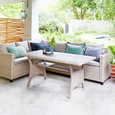 Baštenska garnitura Lungas natur