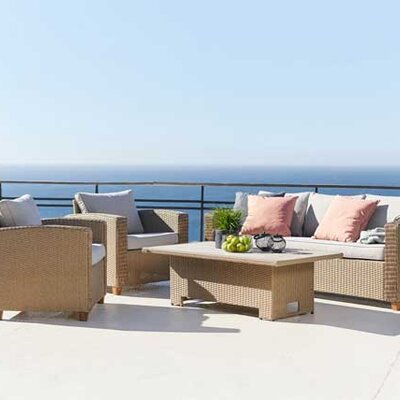 Baštenska garnitura Venus natur