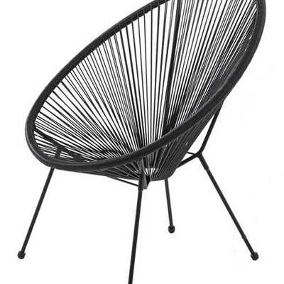 Dečija stolica Bery crna