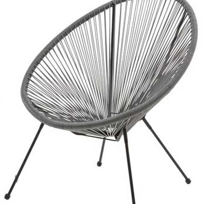Baštenska stolica Bery siva