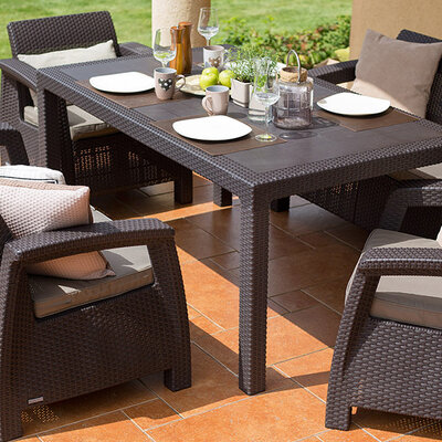 Curver Corfu Fiesta 2 Dvoseda. 2 Fotelje i Sto