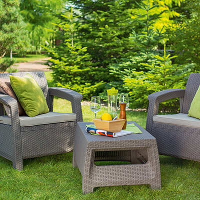 Curver Corfu WeekEnd - 2 Fotelje i Sto