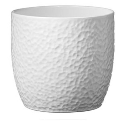 Soendgen keramička saksija Boston 19cm bela