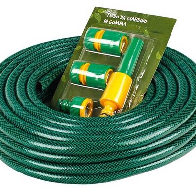 Womax Baštensko crevo za zalivanje sa spojnicama 1/2 15m 78701215