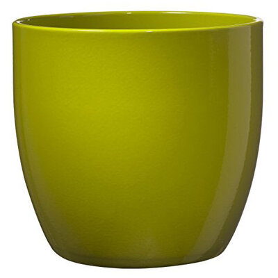 Soendgen keramička saksija Basel 12cm Shiny limeta