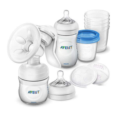 AVENT Set za lakše dojenje sa ručnom pumpicom 7825
