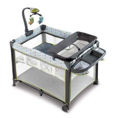 KIDS II Prenosivi krevetac Smart and Simple Travel Cot MARLO