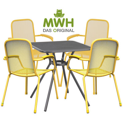 MWH Das Original Baštenska Garnitura Lopo Yellow