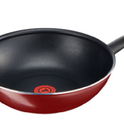 Tefal Tiganj Wok First Cook Red Bugatti 28cm B3311952