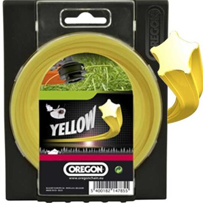 Oregon Yellow starline Najlon za trimer 3mm 15m 023937
