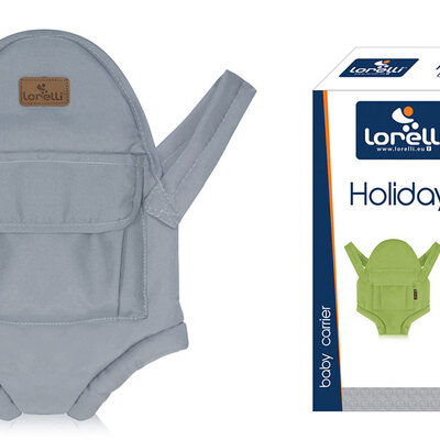 Lorelli Kengur nosiljka za bebe HOLIDAY Grey