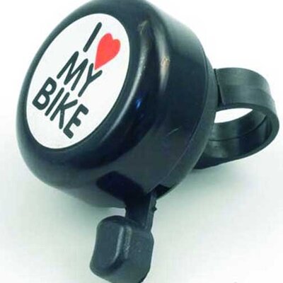 Zvonce za bicikl I Love My Bike Crno 190707
