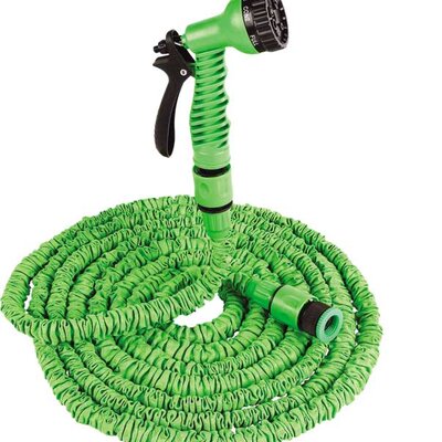 Rastegljivo baštensko crevo sa prskalicom i konektorom 10-30m FC1030