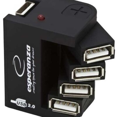 Esperanza USB hub 4 porta EA126