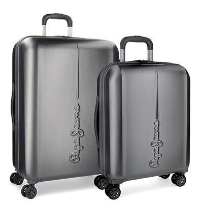 Pepe Jeans by Joumma Bags Set tvrdih kofera 55cm/70cm Cambridge Grey 54189