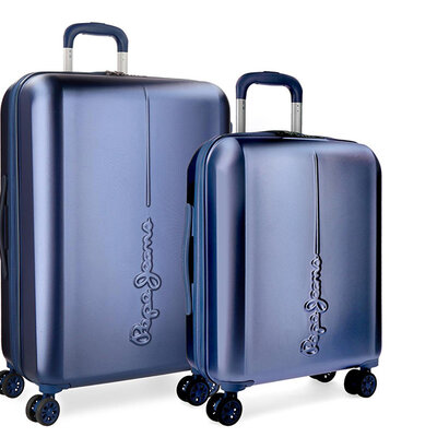 Pepe Jeans by Joumma Bags Set tvrdih kofera 55cm/70cm Cambridge Navy Blue 54189