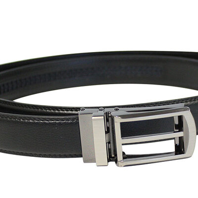 Podesivi crni kožni kaiš