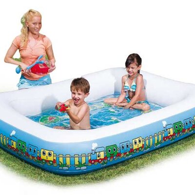 Dečiji bazen na naduvavanje Bestway 1-2-3 Vozić