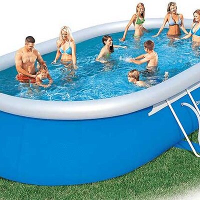 Bazen sa prstenom na naduvavanje 366x610 Bestway Antiqua