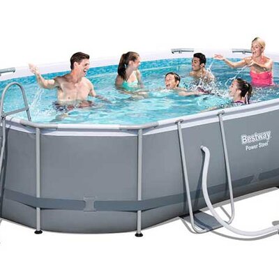 Bestway Ovalni Bazen sa kompletnom opremom 488x305x107 cm