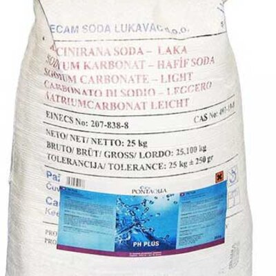 PH Plus Sredstvo za povećavanje PH vrednosti vode u bazenima 25kg