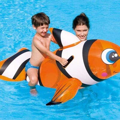 Igračka na naduvavanje za igru u vodi Riba klovn SSA 045