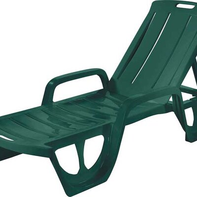 Curver Ležaljka sa podesivim naslonom Florida zelena