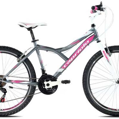 Ženski bicikl Capriolo Diavolo 600 26/18HT sivo-pink 916316-17