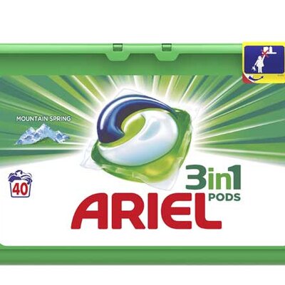 Ariel 3in1 Pods Regular Kapsule praška za pranje veša 40kom.
