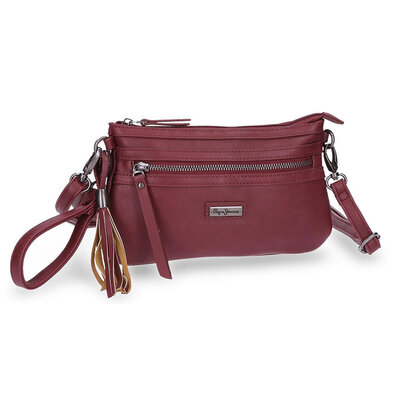 Pepe Jeans Ženska torbica na rame Croc Red 70250